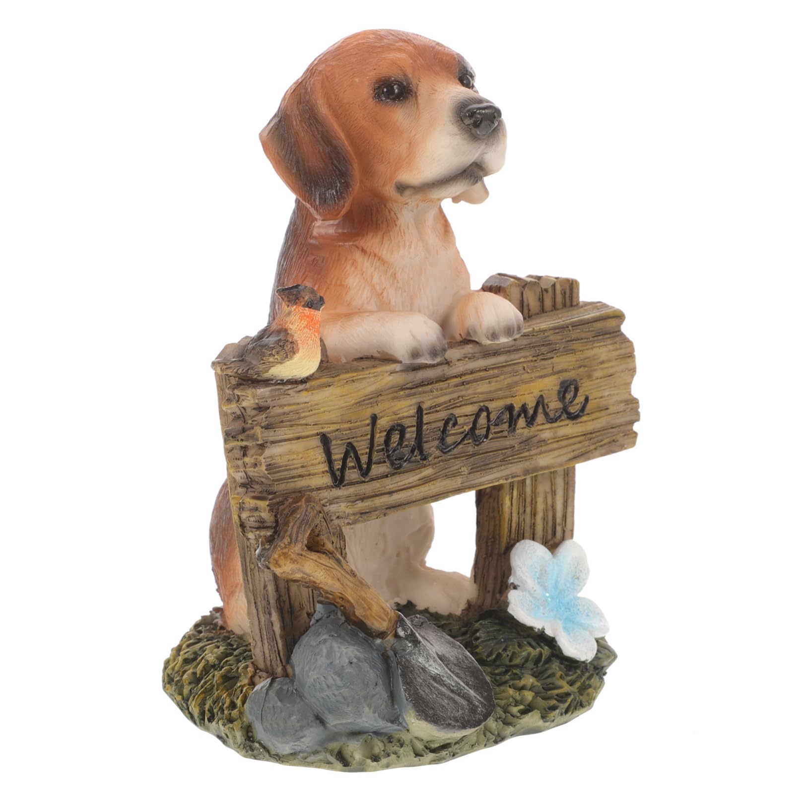 YARNOW 3 Pièces décorations de Jardin balles pour Chiens pour Chien Jouets pour s Tapis Pipi pour Figurine Animaux Figurines Animaux Faux décoration de résine