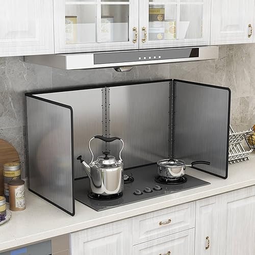 Miniatura 4 de Protector contra salpicaduras de aceite, protector de cocción antisalpicaduras, pantalla de salpicaduras para sartén, protector de salpicaduras para