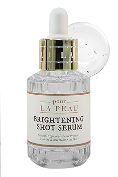 Brightening Shot Serum | Skin Brightening Serum for Face | Organic Face Moisturizer Hyperpigmentation Serum | Hydrating Face Serum for Glowing Skin | Face Brightening Serum 1.01 Fl. Oz