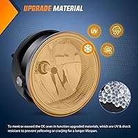 Vista 55 de Nilight Conjunto de luces antiniebla compatible con Ford Focus SVT 2002 2003 2004 2005 2006 Ford Focus SVT 2005-2007 Ford Escape 2003-2004 Ford