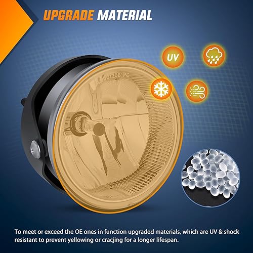 Vista 55 de Nilight Conjunto de luces antiniebla compatible con Ford Focus SVT 2002 2003 2004 2005 2006 Ford Focus SVT 2005-2007 Ford Escape 2003-2004 Ford Ford