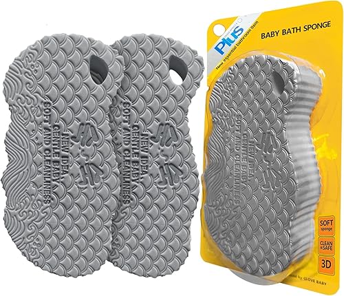 orxior Esponja de baño exfoliante súper suave, exfoliante reutilizable, removedor de piel muerta, esponja de baño suave para el cuerpo, esponja