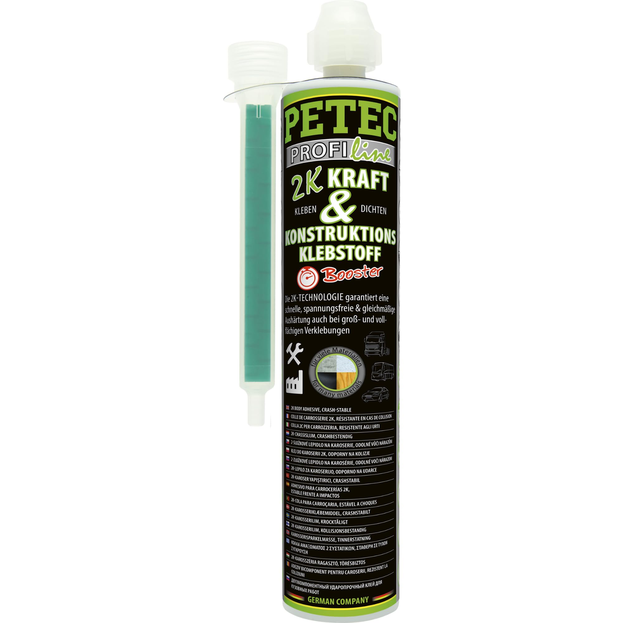 PETEC 2 Komponenten Kleber Kraftkleber extra Stark Konstruktionskleber 250 ml