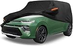 Car Cover Waterproof Custom Fit for Mini Cooper 2 Door 2002-2021 All Weather for Automobiles Outdoor Snow Sun Dust UV Protection Full Exterior Cover with Door Zipper