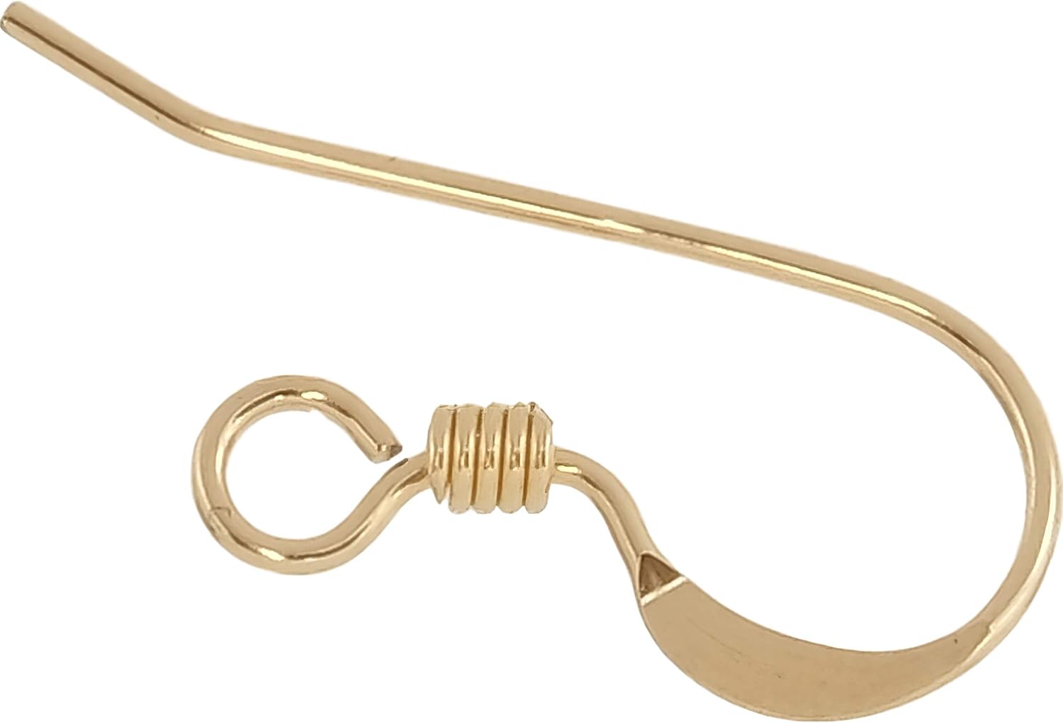 14K Gold Filled French Wire Earring Hooks (10) - Image 4