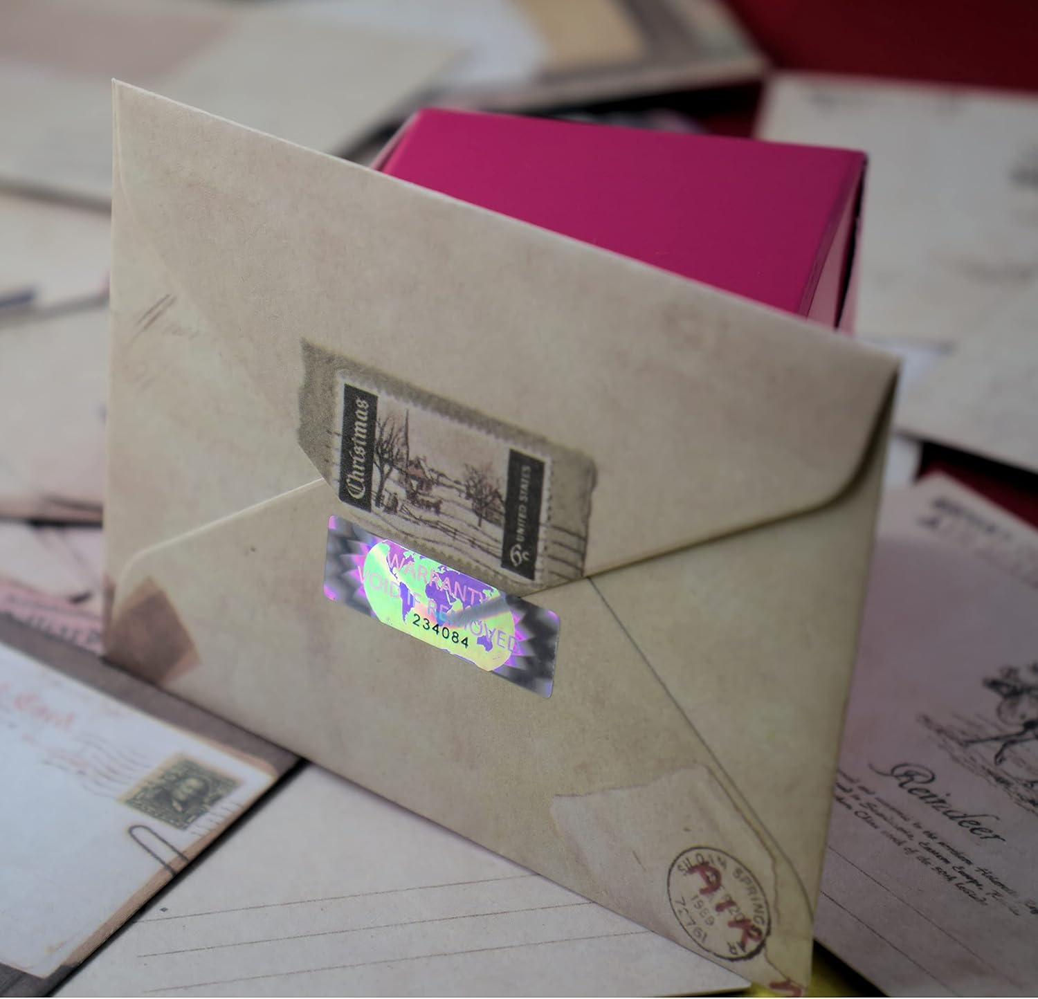 700 Hologram Tamper Evident, Tamper Proof Stickers. Warranty Void If Removed. Individual Serial Numbers. Tamper Foil Tape Labels. Destroyed Upon Removal with Residual Text Left on Item. (700 Stickers)