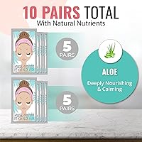 Vista 5 de Lookatme Parche para ojos de hidrogel Aloe Vera, 1.1 onzas