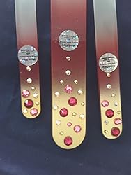 Mont Bleu Set of 3 Crystal Nail Files hand decorated with crystals from ...