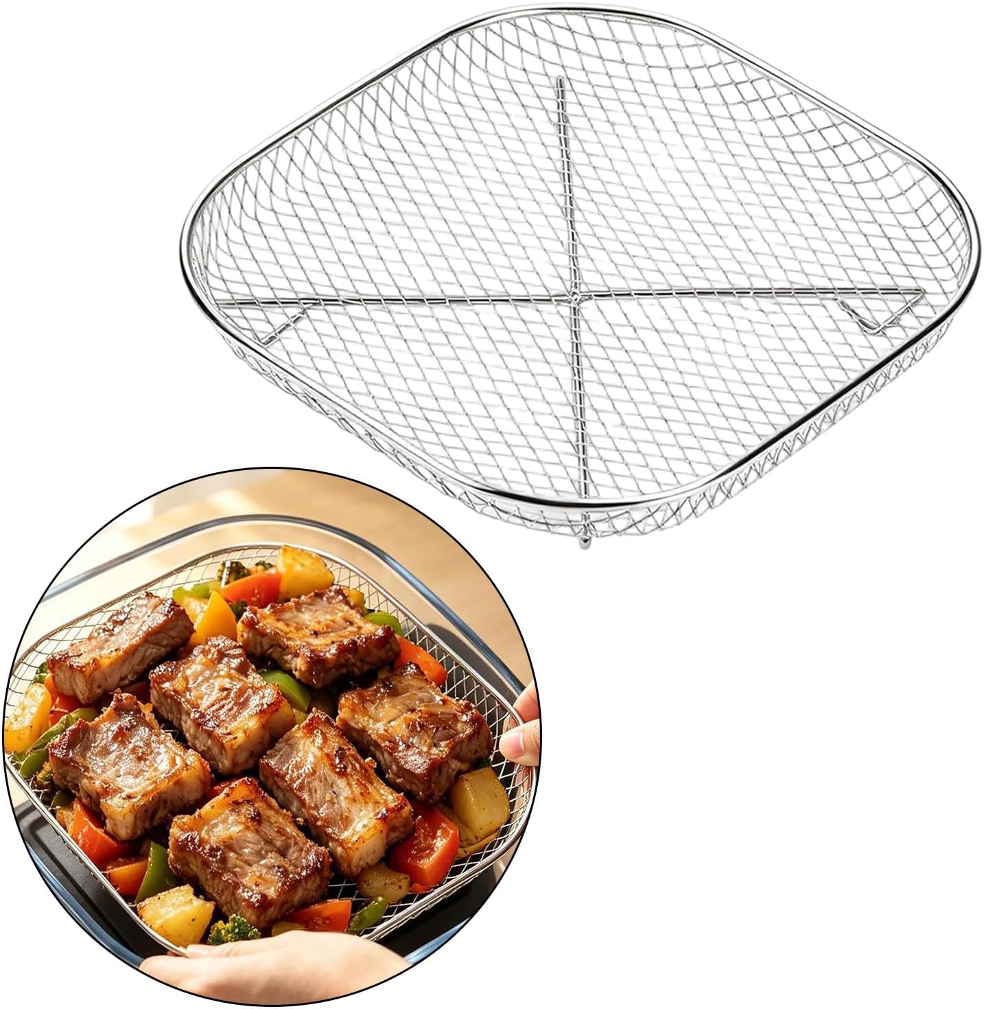 Home Cooking Rack Set for Air Basket