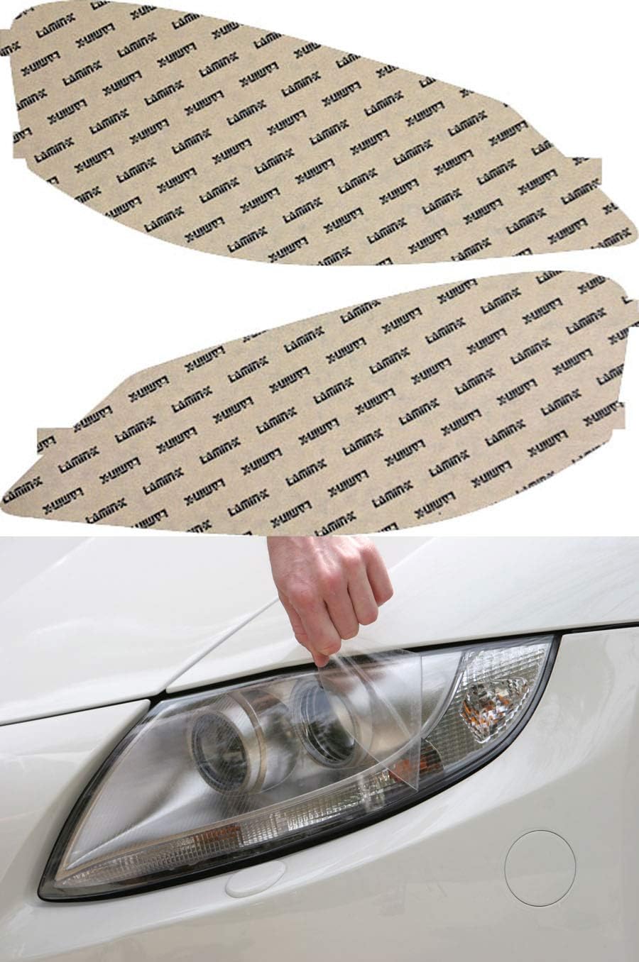 Lamin-x Custom Fit Clear Headlight Covers for Pontiac G6 (05-10)