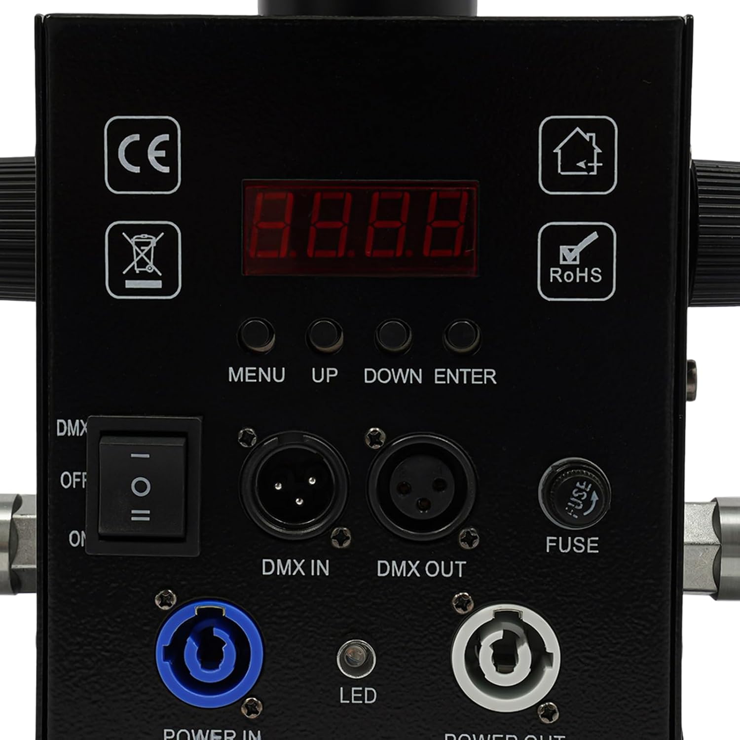 250W LED RGB CO2 Cannon Jet Machine - Professional Stage Cryo Effect Machine with DMX Control & 5m Hose, for DJ, Wedding, Party, Events & Festival