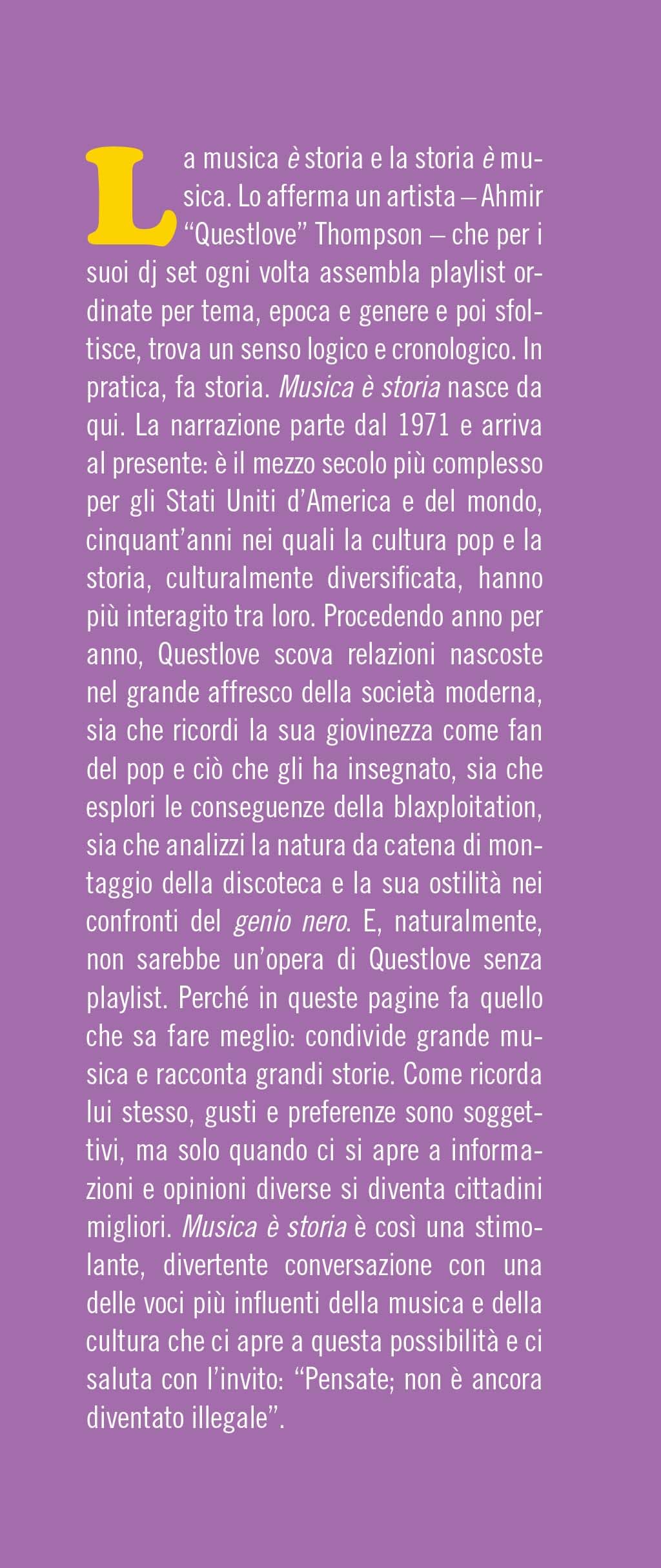 Musica è storia