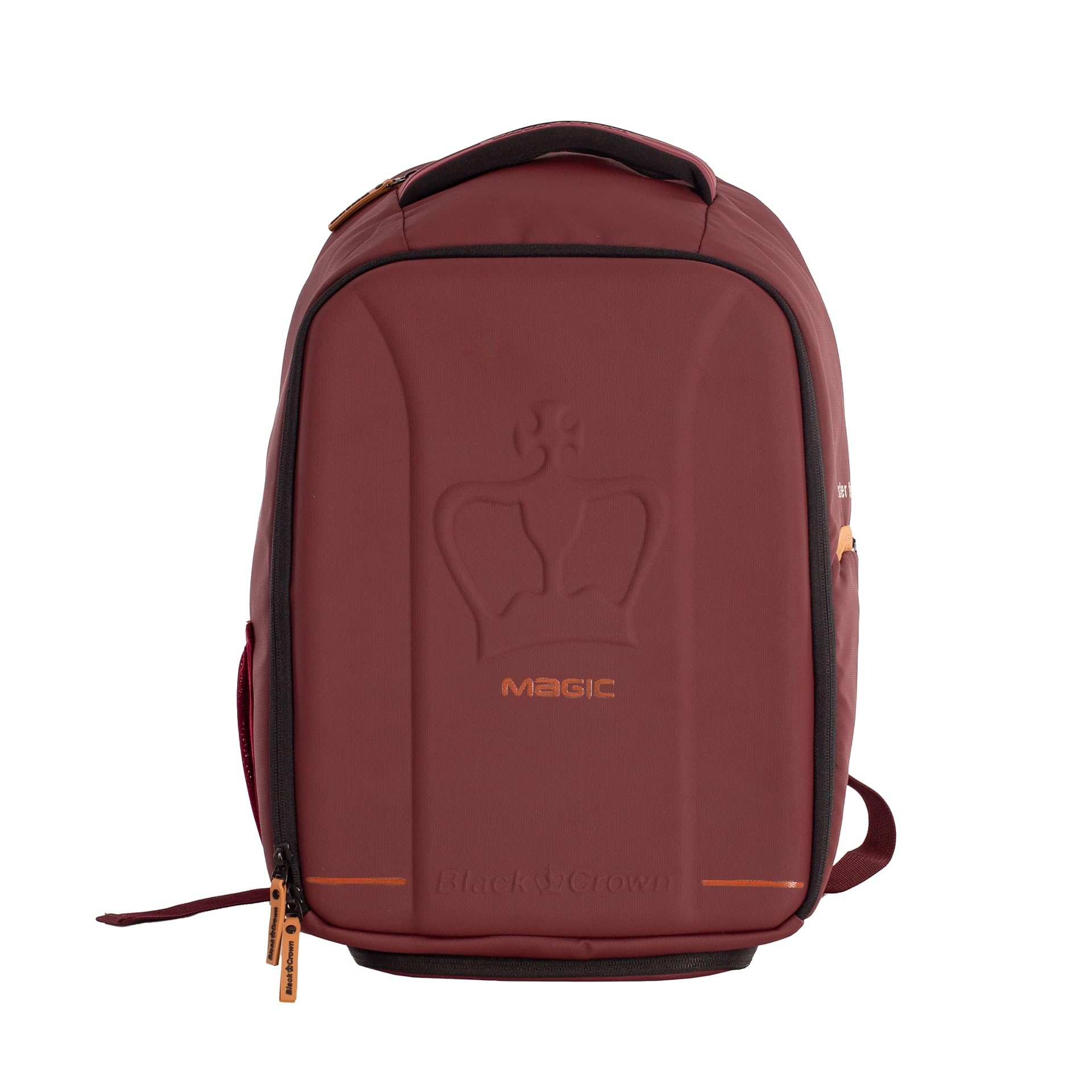 Black Crown Mochila Magic – Diseño Sofisticado en Burdeos y Negro – Fabricada con Materiales Premium (30% EVA, 70% PVC), Compartimento para Palas, Bolsillo Ventilado para Zapatillas y Transporte Cómod