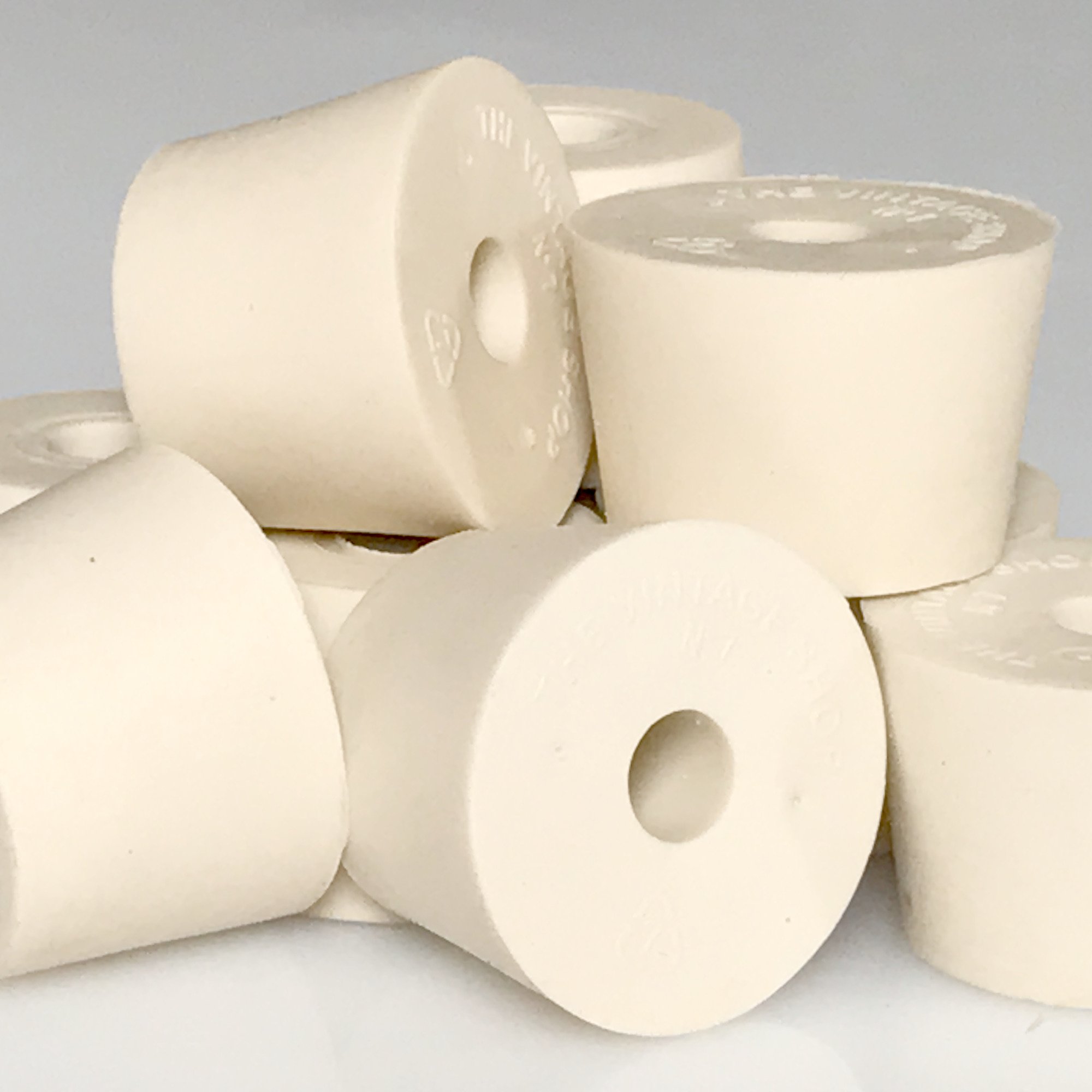 Vintage Shop #7 Rubber Stopper with Hole