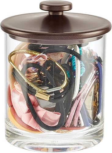 Miniatura 7 de mDesign - Recipiente redondo para baño, 2 unidades