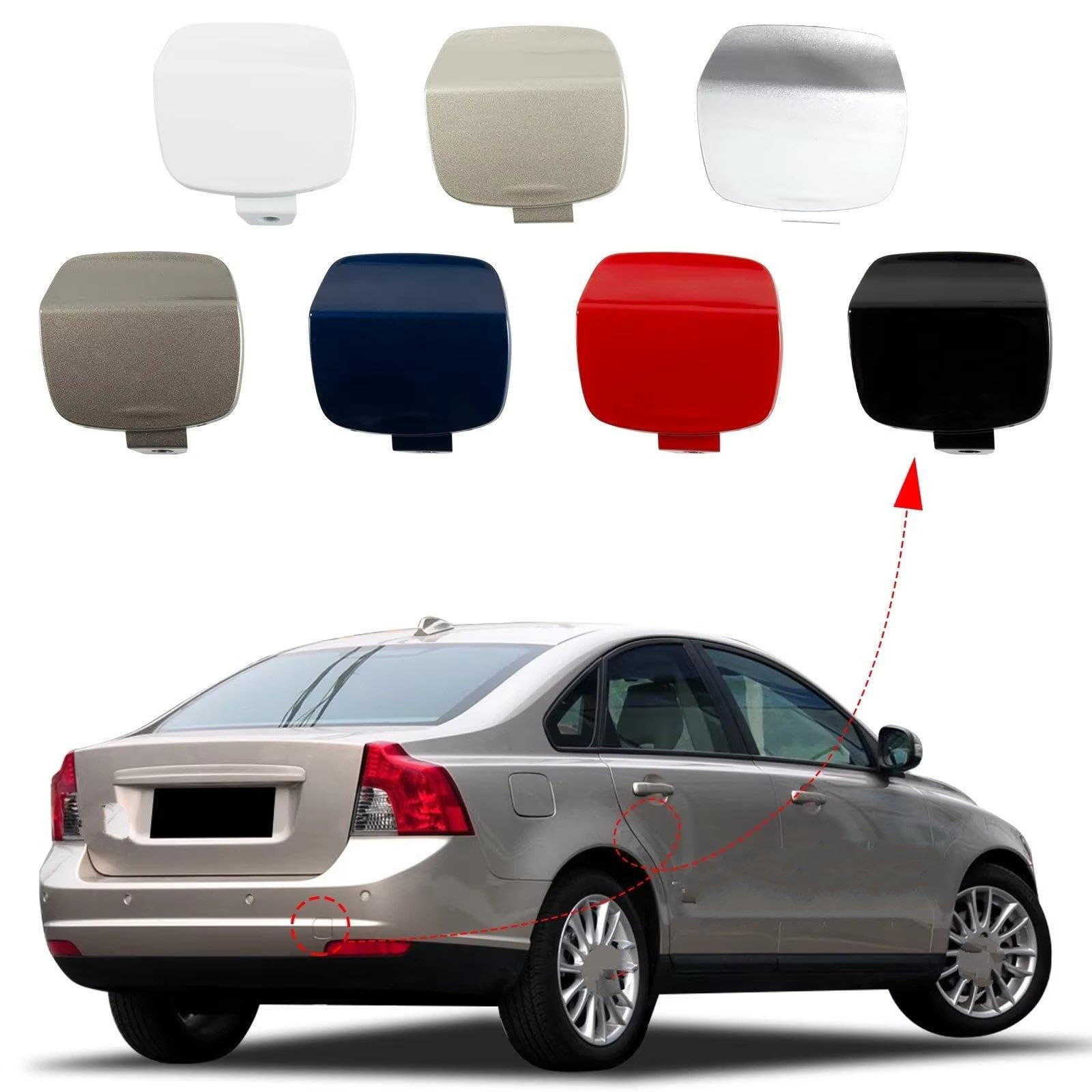 Cubierta Enganche Remolque para Volvo para S40 V50 08-12 39886337 39886117