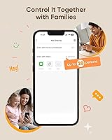 Vista 6 de Comedero automático para gatos 2 gatos, alimentador WiFi 5G para mascotas con control de aplicación, alimentador de alimentos secos para perros de 6