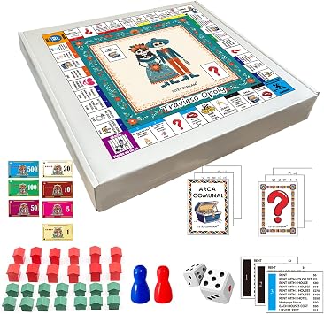 Spanish Couples Game | Relationship Opoly Version | Great Board Game for Married Husband & Wife