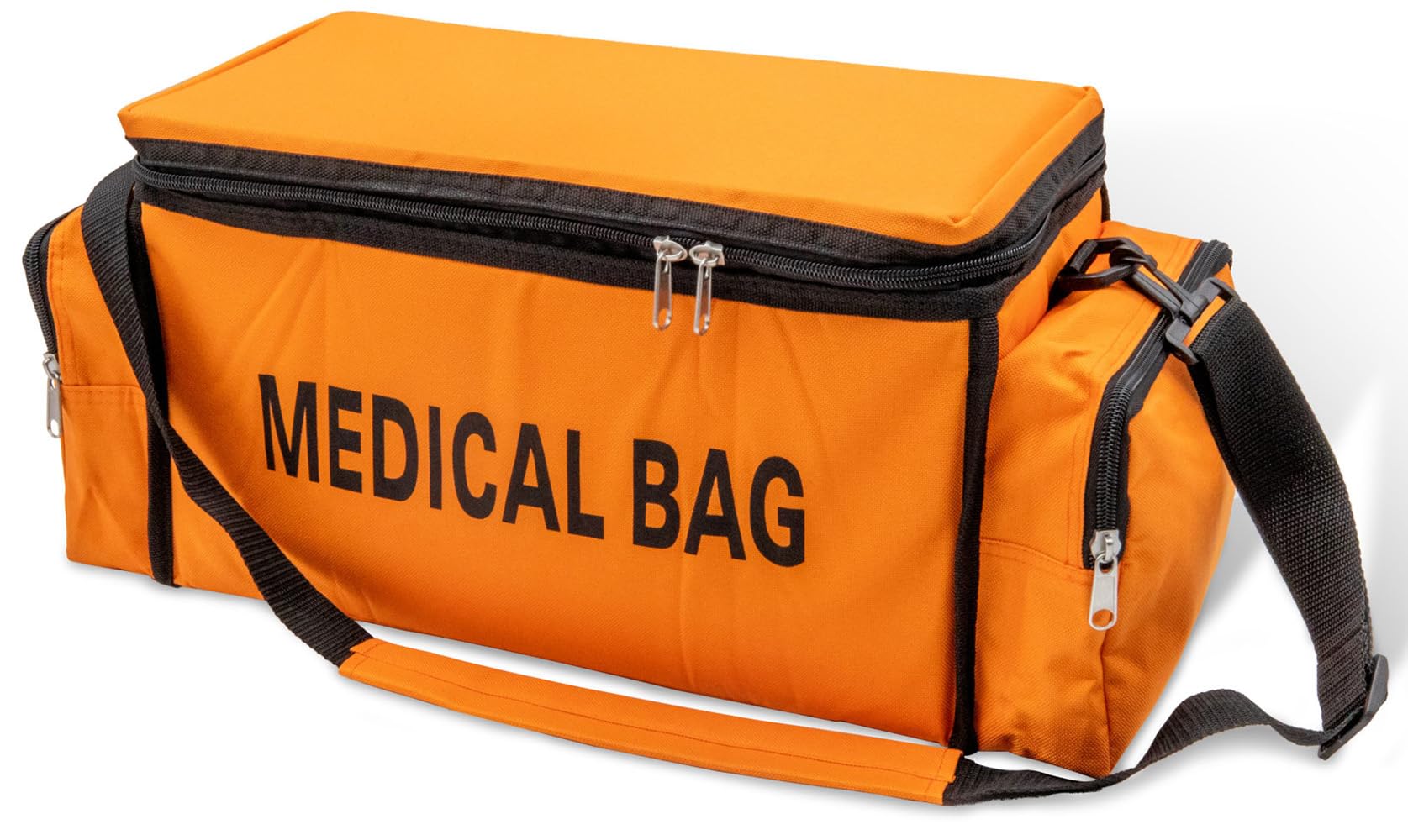 Bolsa de primeros auxilios para primeros auxilios para deportistas con divisores internos, 470 x 240 x 190 mm