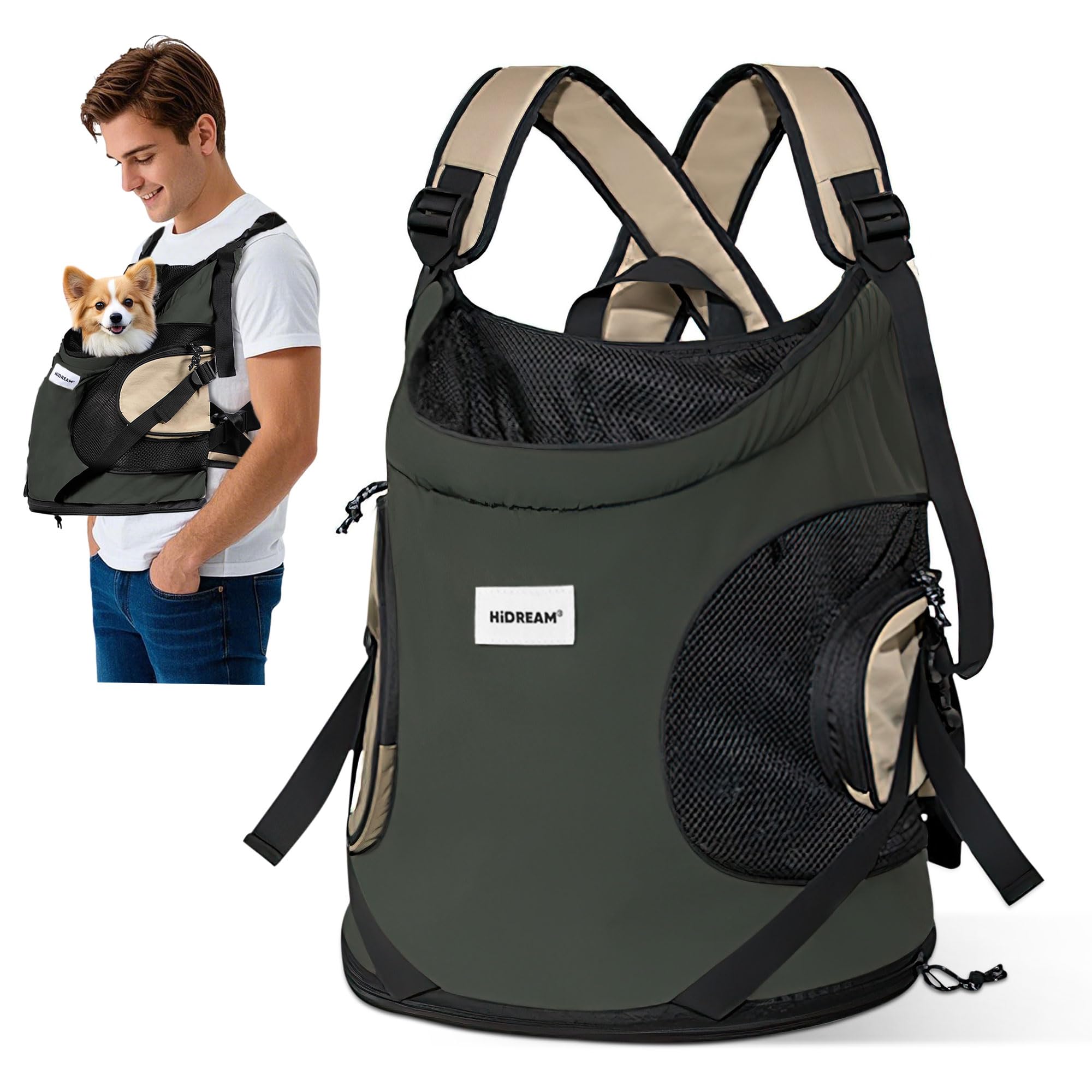 ALLSOPETS Dog Carrier Backpack