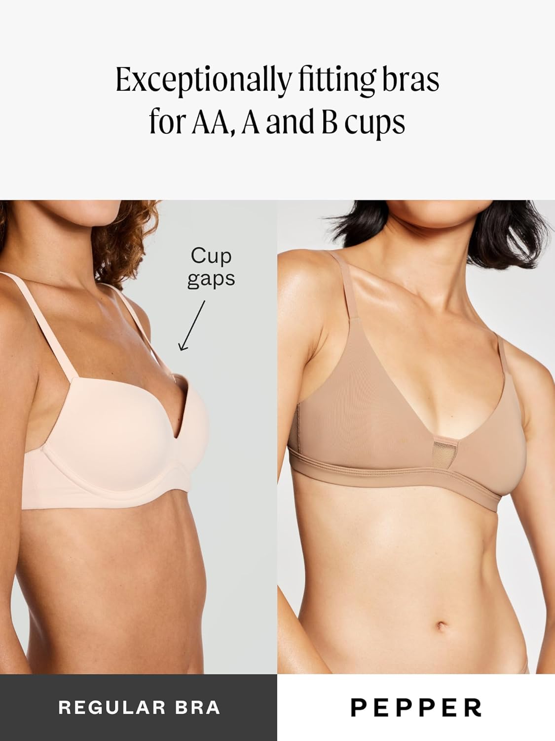 Pepper Bra | Limitless Wirefree Scoop Bra for Women, Relaxed Fit, Ultra Comfy Bra Without Gaps (30A-40B) - Image 2