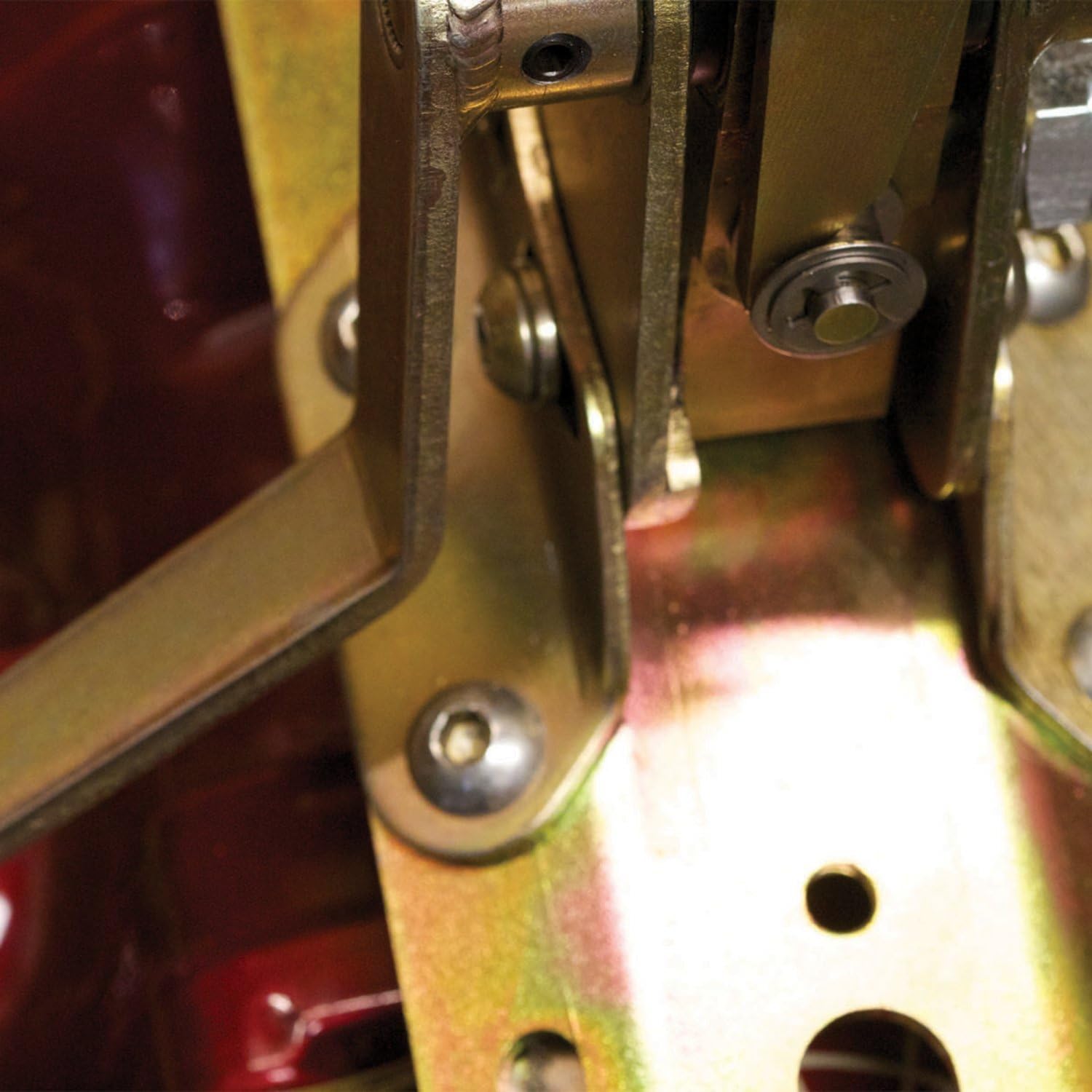 American Shifter 60951 Single Action Automatic Transmission Shifter Kit with 23" Single Bend Arm and Deluxe Knob for GM Powerglide Transmission