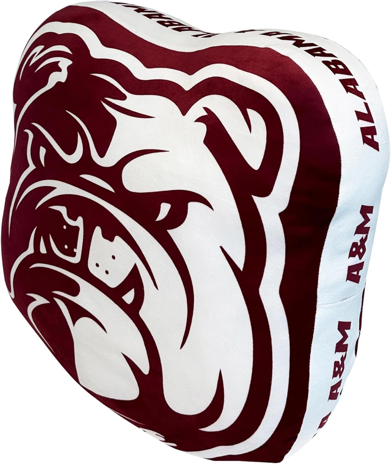 FANMATS HBCU Alabama A&M XL Puff Plush Pillow – Plush Oversized Decorative Pillow for Couch & Bed