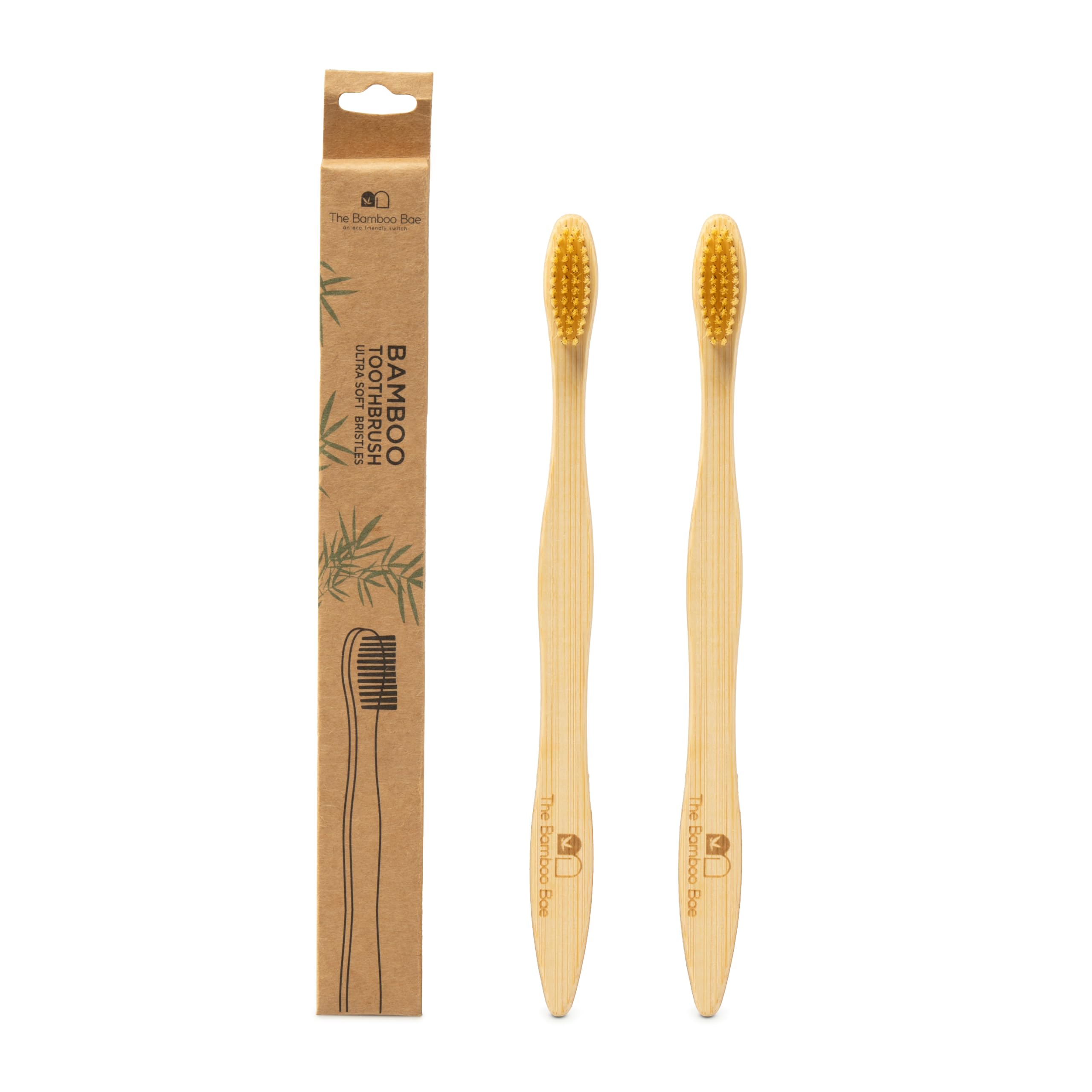 The Bamboo Bae Teen Bamboo Manual Toothbrush Ultra Soft Bristles|Pack Of 2|Wooden Brush For Gum Protection & Teeth Whitening|Eco Friendly Toothbrush-image-32