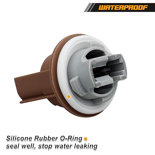 Miniatura 2 de NDRUSH Señales de giro para señales de estacionamiento, enchufes de luz, conector compatible con Ford Focus Fusion F150 F250 F350 Super Duty Ranger