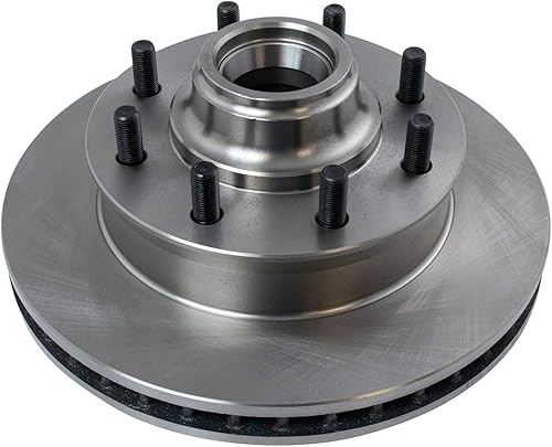 Miniatura 6 de TRQ Kit de pastillas de freno y rotor de disco de cerámica delantera con productos químicos compatibles con Chevy GMC Truck SUV