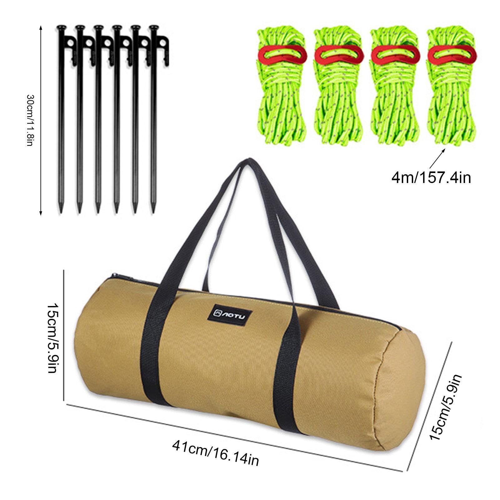 Kit Sardines Tente Piquets De Tente, Sardines, Marteau, Sac Rangement,