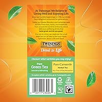 Vista 162 de Twinings Blackcurrant Breeze - Té negro, 6 paquetes de 20 unidades, bolsas de té envueltas individualmente, dulce, sabor picante, con cafeína