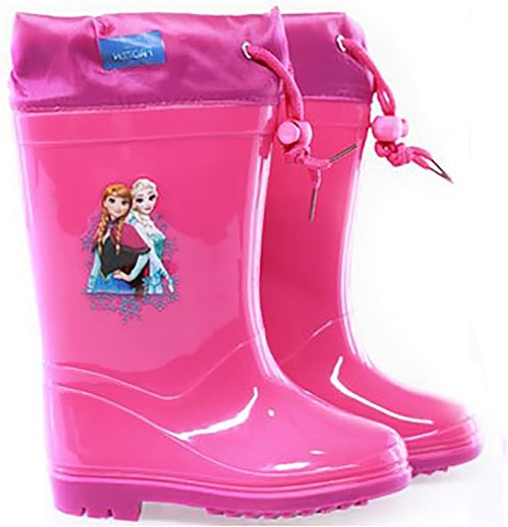 Disney STIVALI PIOGGIA FROZEN BAMBINA 22 24-26-28-30-32 ELSA E ANNA (22,  FUXIA) : Amazon.it: Scarpe e borse