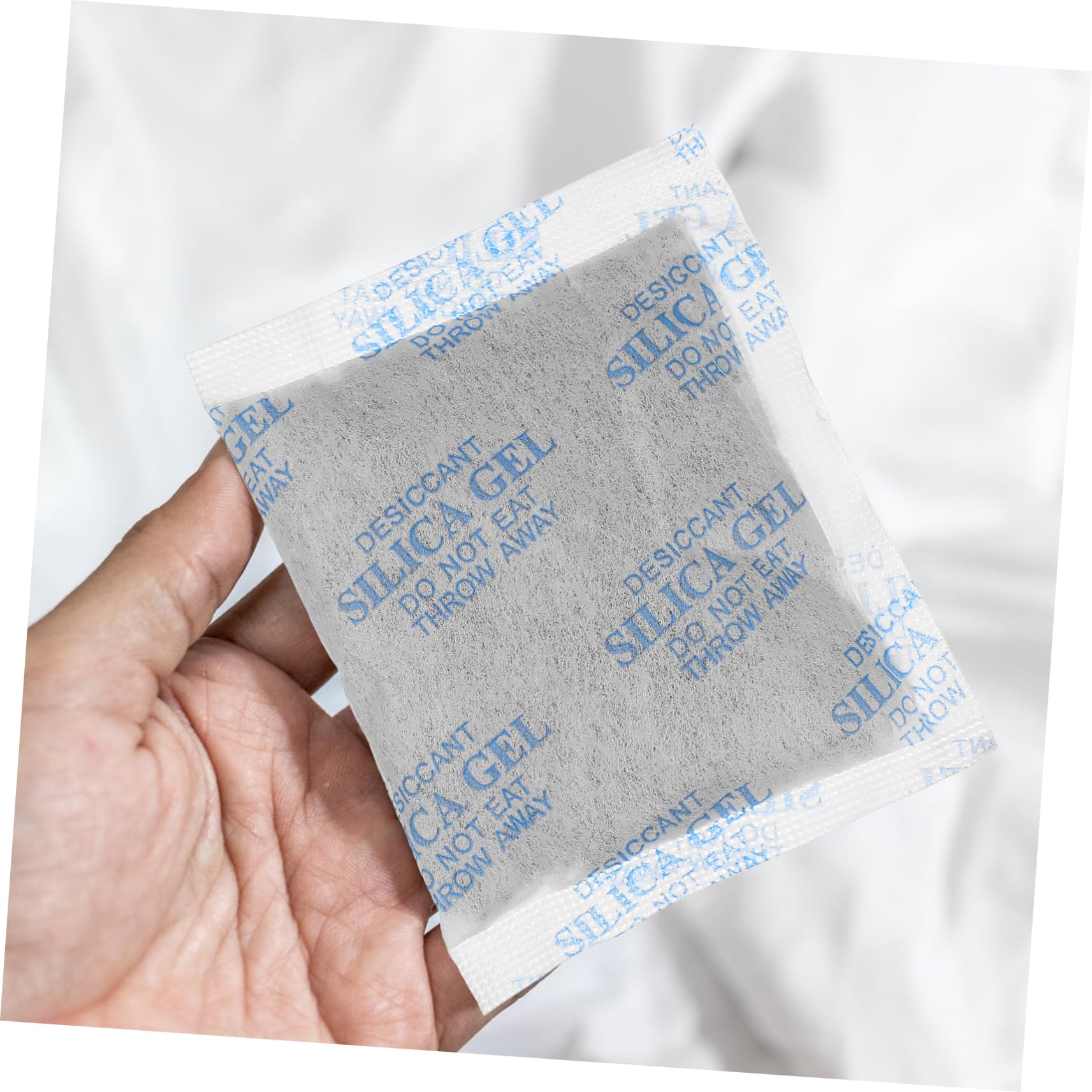 Paquetes Desecantes para Almacenamiento 30 Uds 50g de Tejido No Tejido | Paquetes de Sílice para Almacenamiento, Alta Absorción de Humedad, para Alimentos y Ropa en Cajones