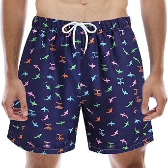 Mens Dissolving Swim Trunks Prank Shorts Funny Gift for Brother Boyfriend Bachelor Beach Party in The Swimming Pool