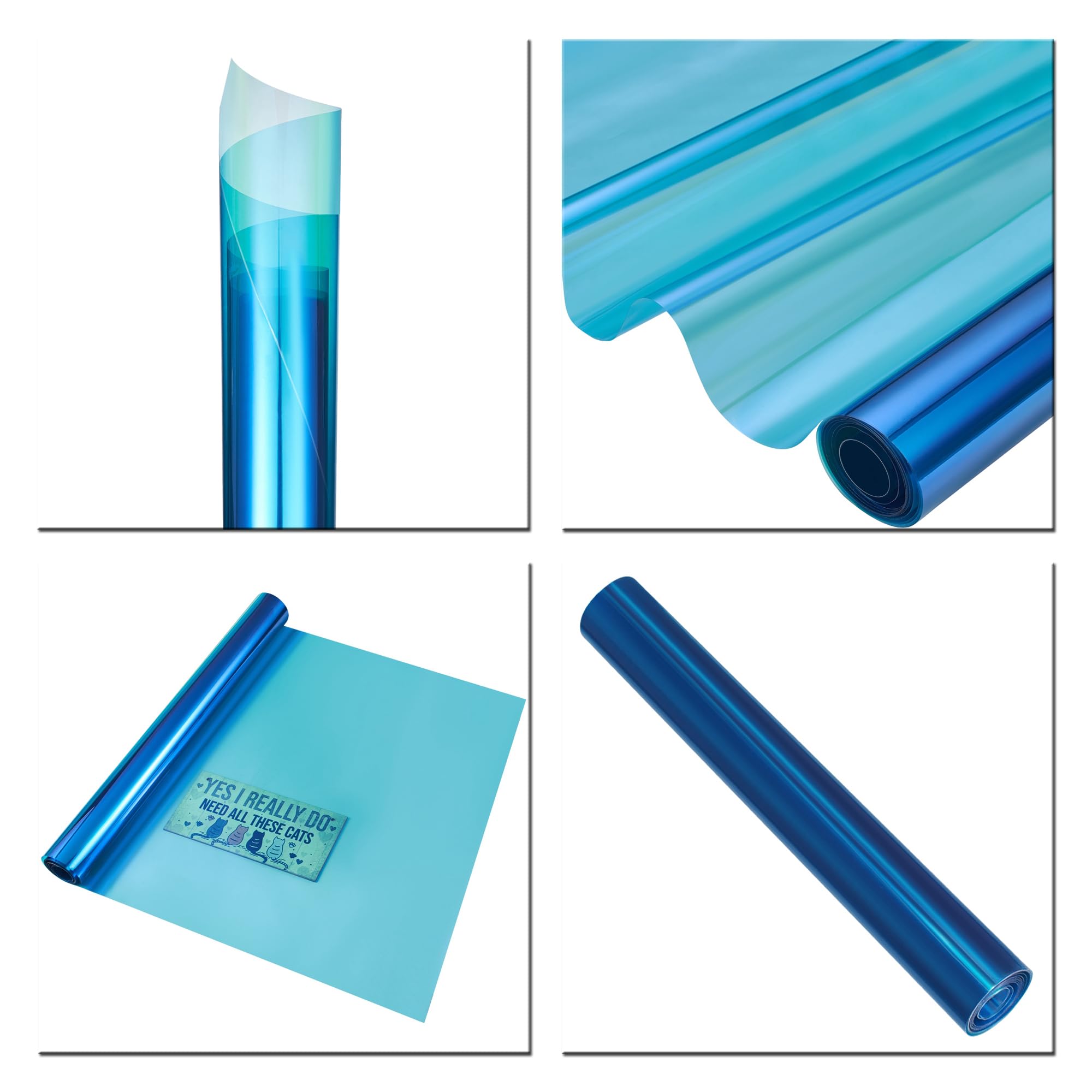 ATMOMO Light Blue Chameleon Windshield Tint Car Windshield Sun