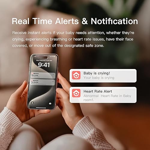 Miniatura 6 de iBaby i20 Contactless Smart Baby Monitor Newborn Heart Rate & Breathing & Sleep Monitor