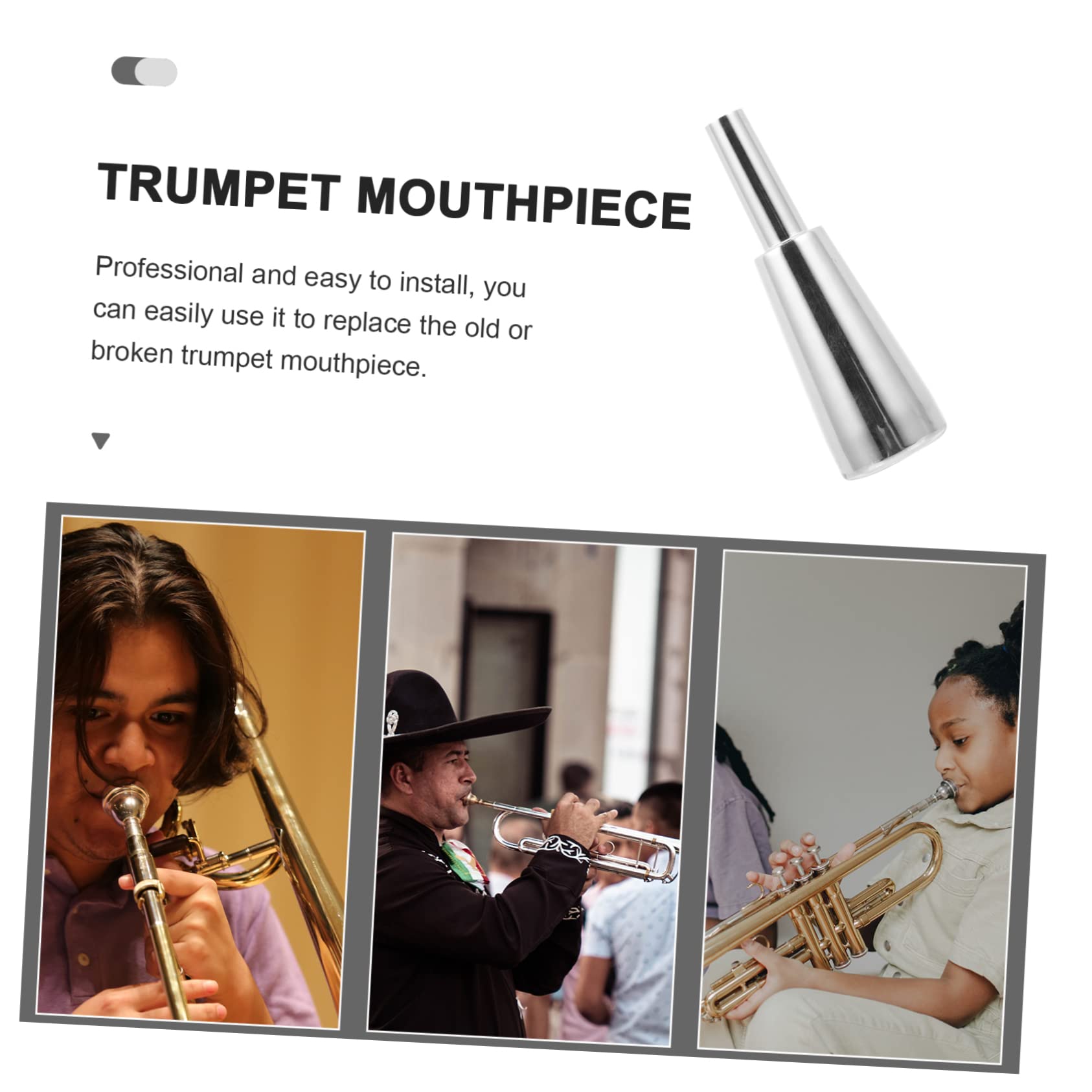 Amazon | OFFSCH 7Cトランペットマウスピースは耐久性のある素材