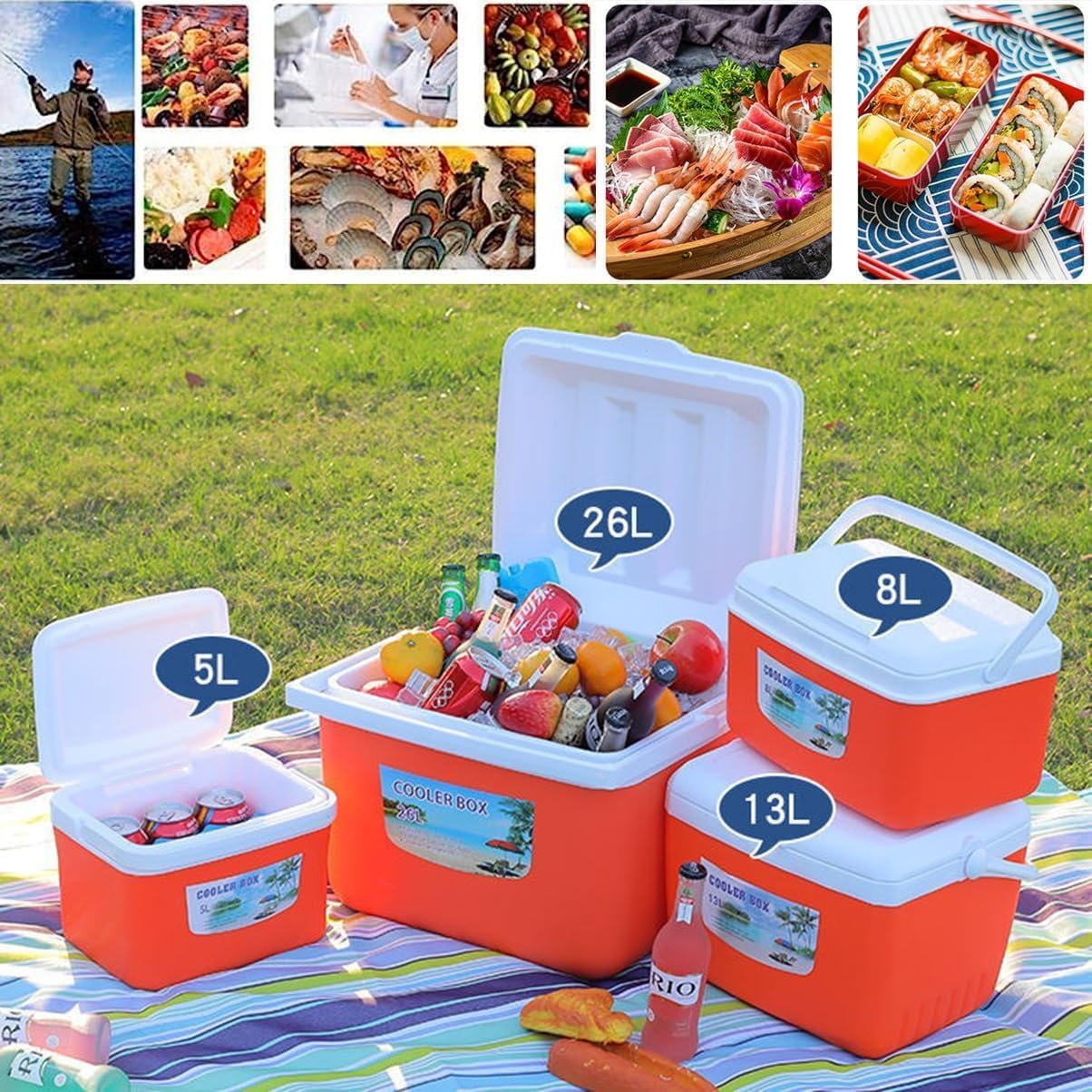 クーラーボックス 小型 軽量 ハード 保冷剤付き 5L 8L 13L 26L ハード クーラー 小型 クーラーBOX ピクニック ア
