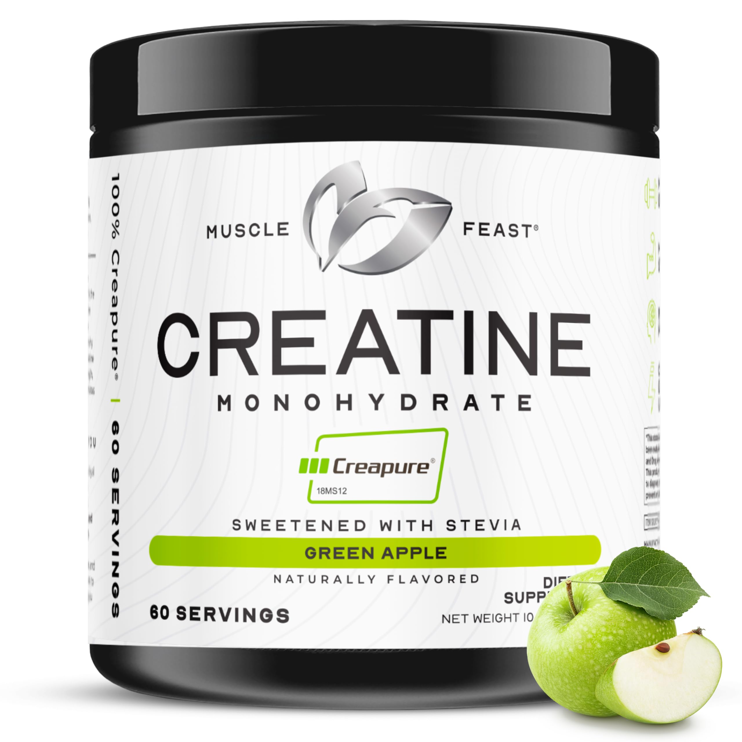 Muscle Feast Creapure Creatine Monohydrate Powder, Orange (300g) — Amazon image 10