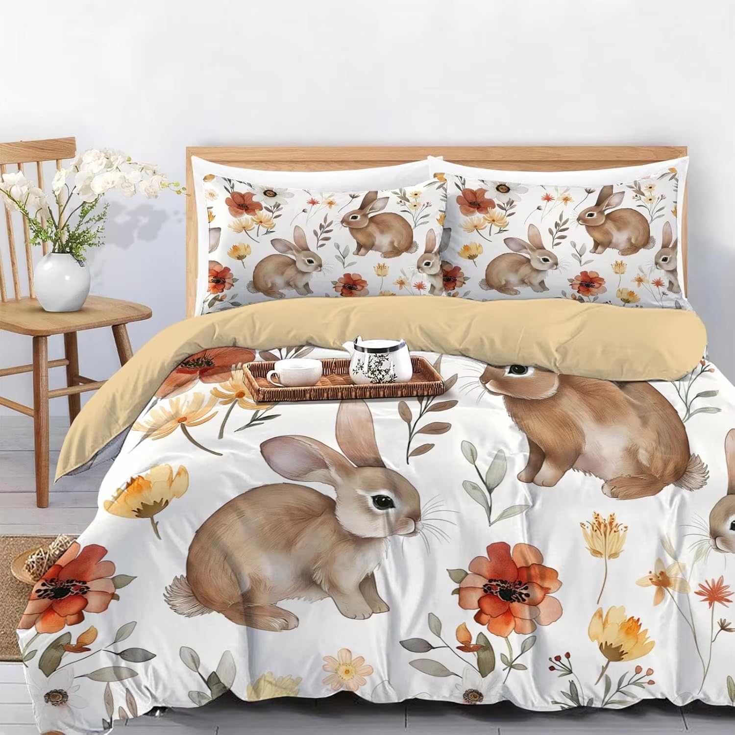 Housse de couette 240x260 fermeture éclair anti-glissement microfibre