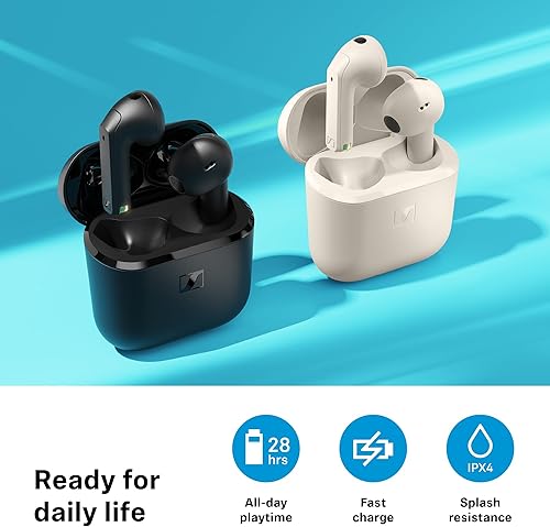 Miniatura 7 de Sennheiser Sennheiser ACCENTUM - Auriculares inalámbricos abiertos con diseño abierto, sonido dinámico y Bluetooth 5.3 para uso diario premium,