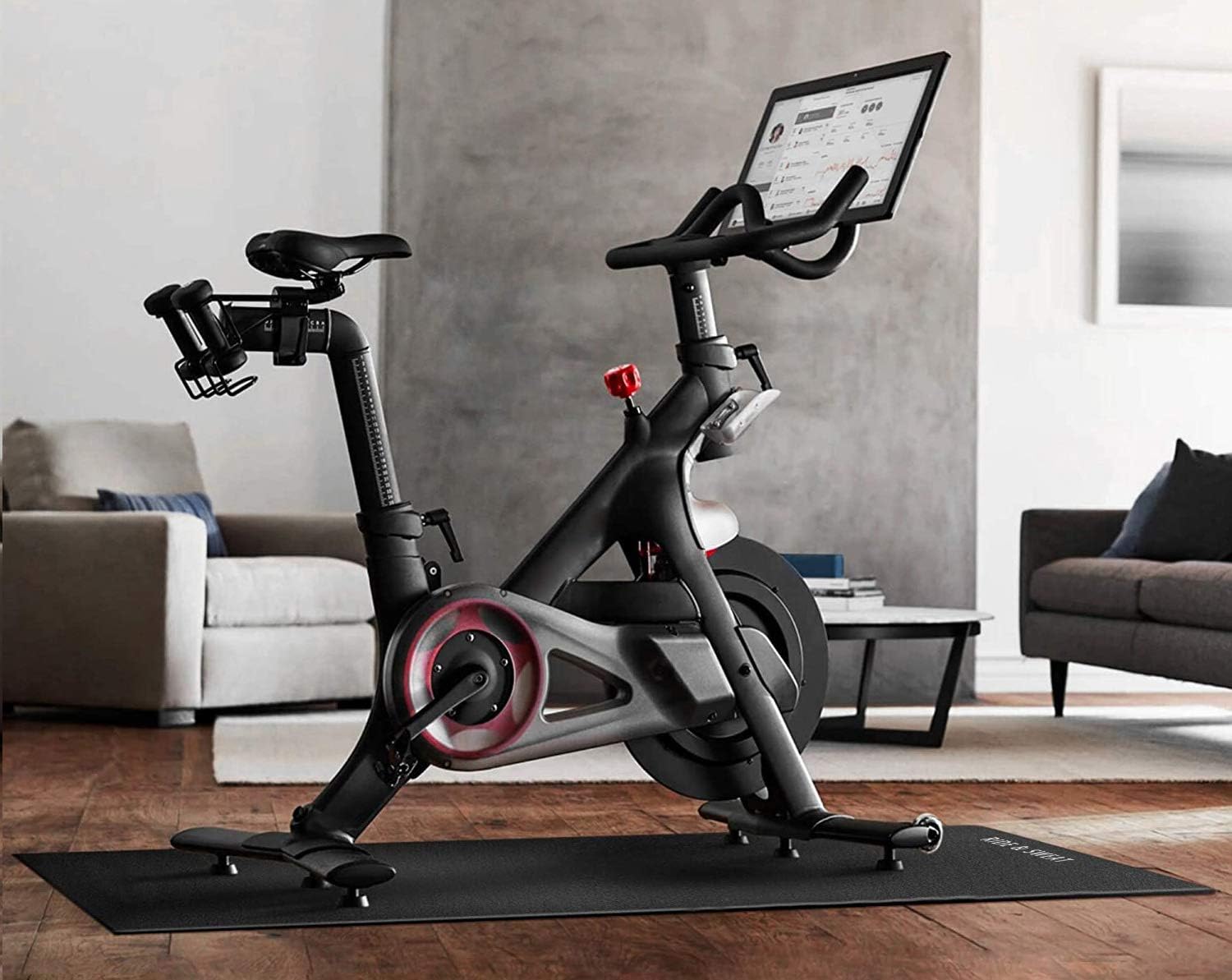 Indoor Exercising Bike Mat Compatible 