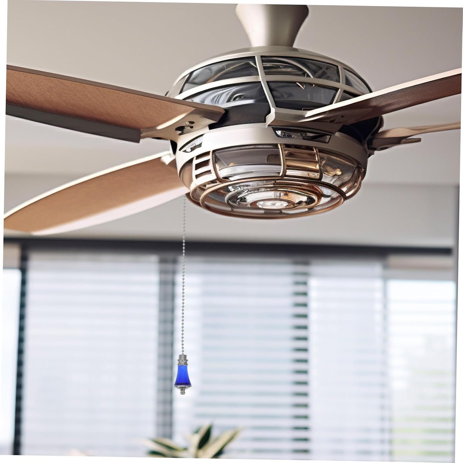 GLEAVI Ceiling Fan Pull Chain Elegant Decorative Extension for Ceiling Lights and Fans Vintage to Install Versatile Home Decor
