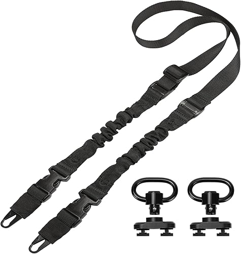 Ratulie 2 Point Sling Two Point Traditional Sling with Big Metal Hook for Outdoors