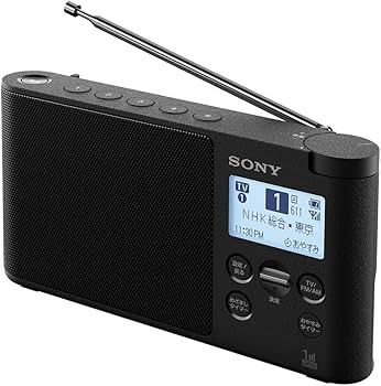 Amazon.co.jp: XDR-56TV-B(ブラック) ワンセグTV音声/FMステレオ/AM