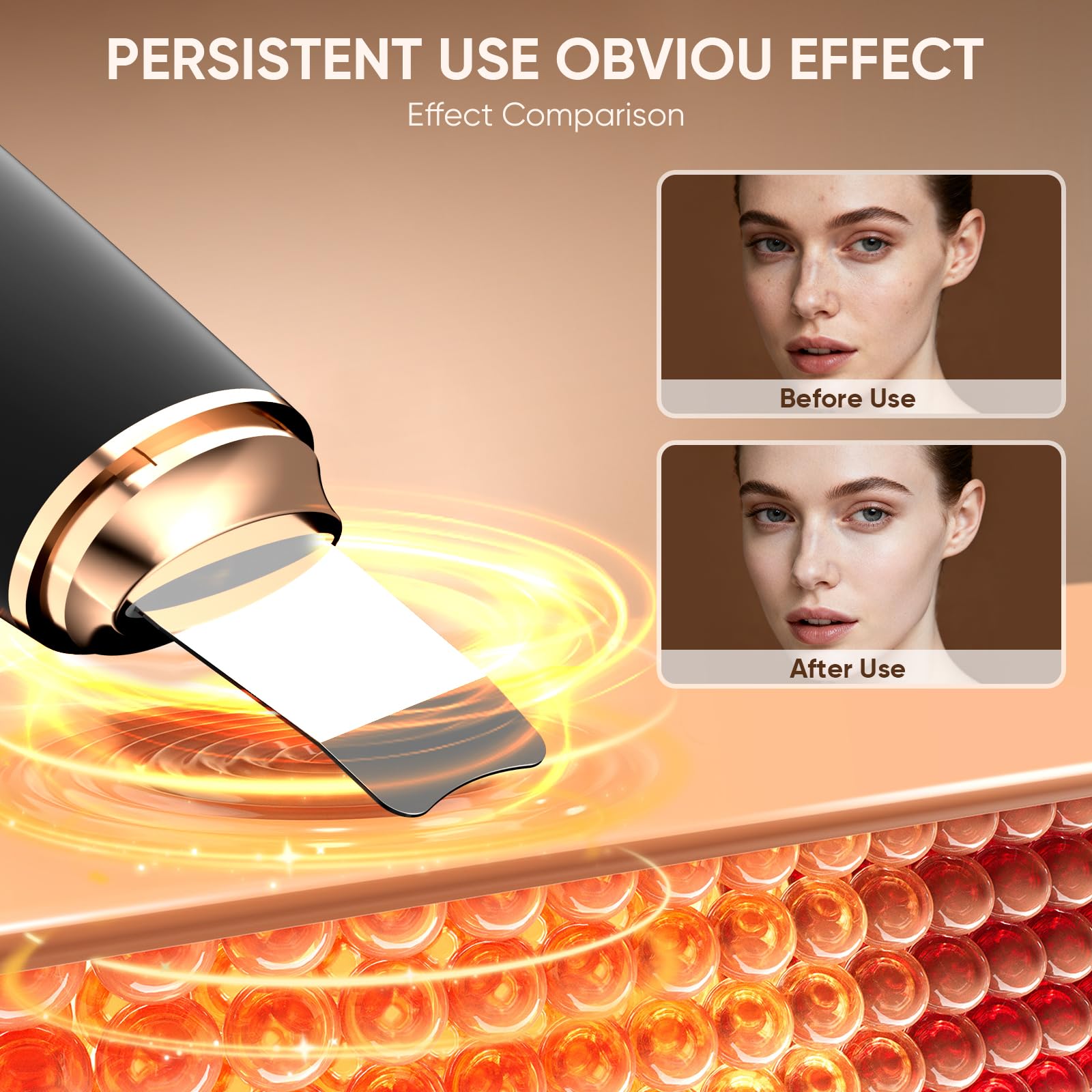 Cepillo de limpieza facial 2 en 1 y limpiador de piel, cepillo facial con 7 modos, cepillo de limpieza sónico impermeable para limpieza profunda, exfoliación suave y masaje, para todo tipo de piel