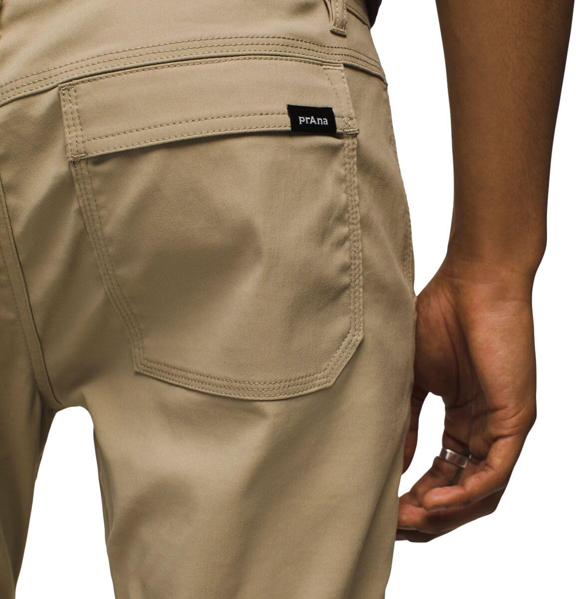Prana Men's Stretch Zion Straight Pants, Sandbar - Image 7