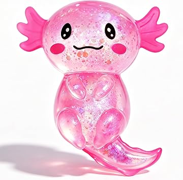 ZTATU Axolotl Stress Balls for Adults Squishy Sensory Collectible Figurines