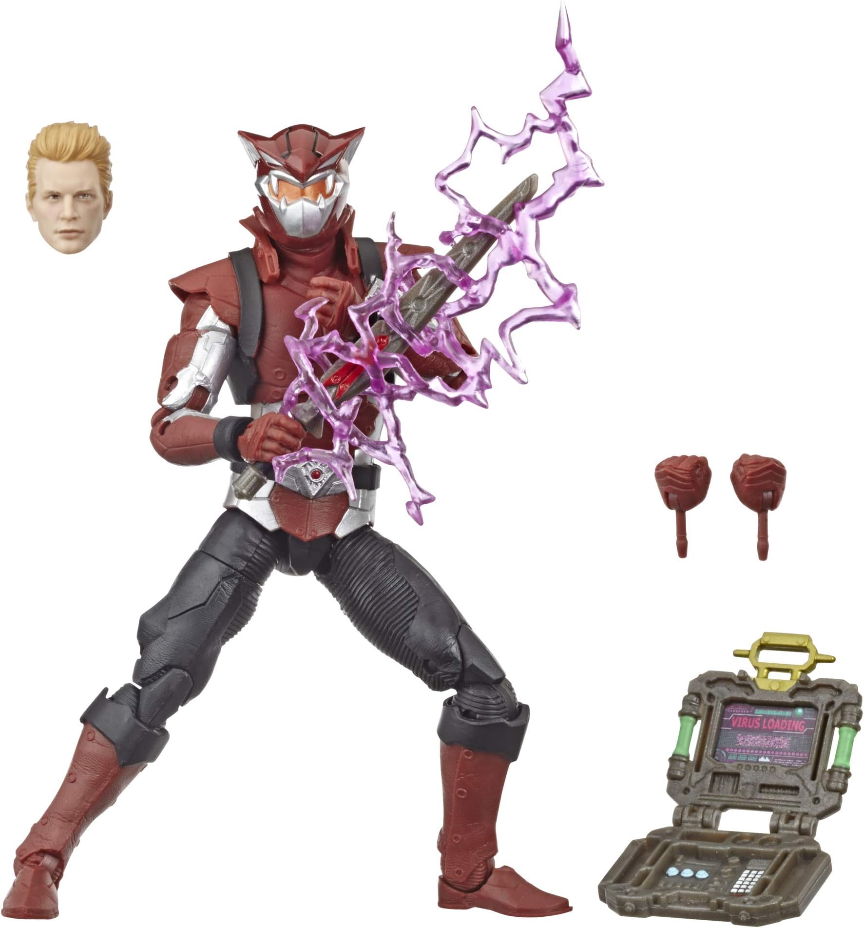 Power Rangers Lightning Collection 6-Inch Beast Morphers Cybervillain Blaze Collectible Action Figure Toy with Accessories